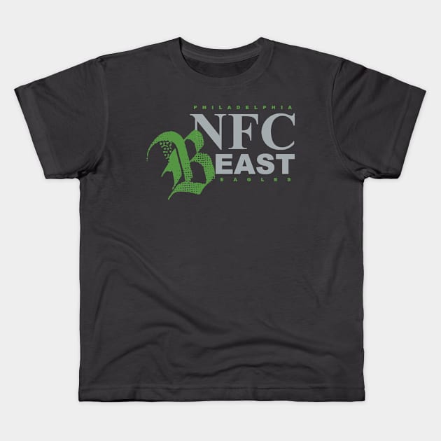 NFC BEAST Kids T-Shirt by ThePhinest